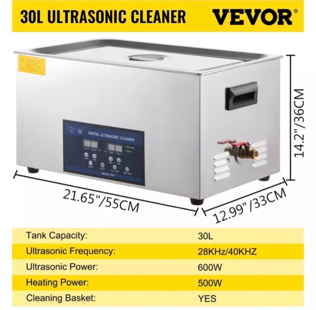 30l ultraljudstvätt