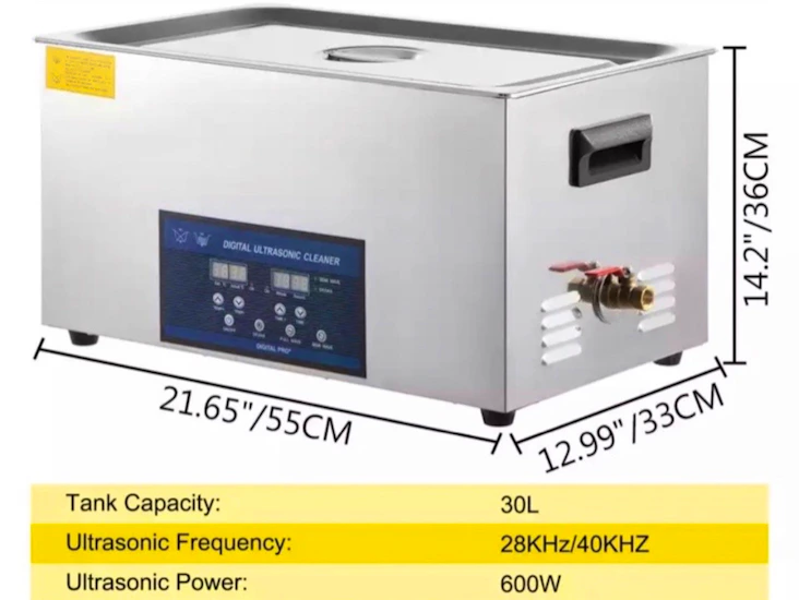 30l ultraljudstvätt