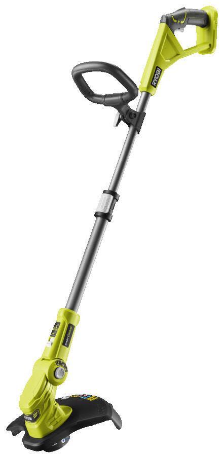 Batteridriven grästrimmer med roterbart huvud
