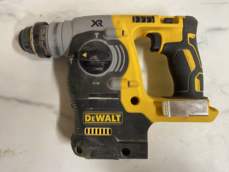 Batteri drevet borhammer, dewalt