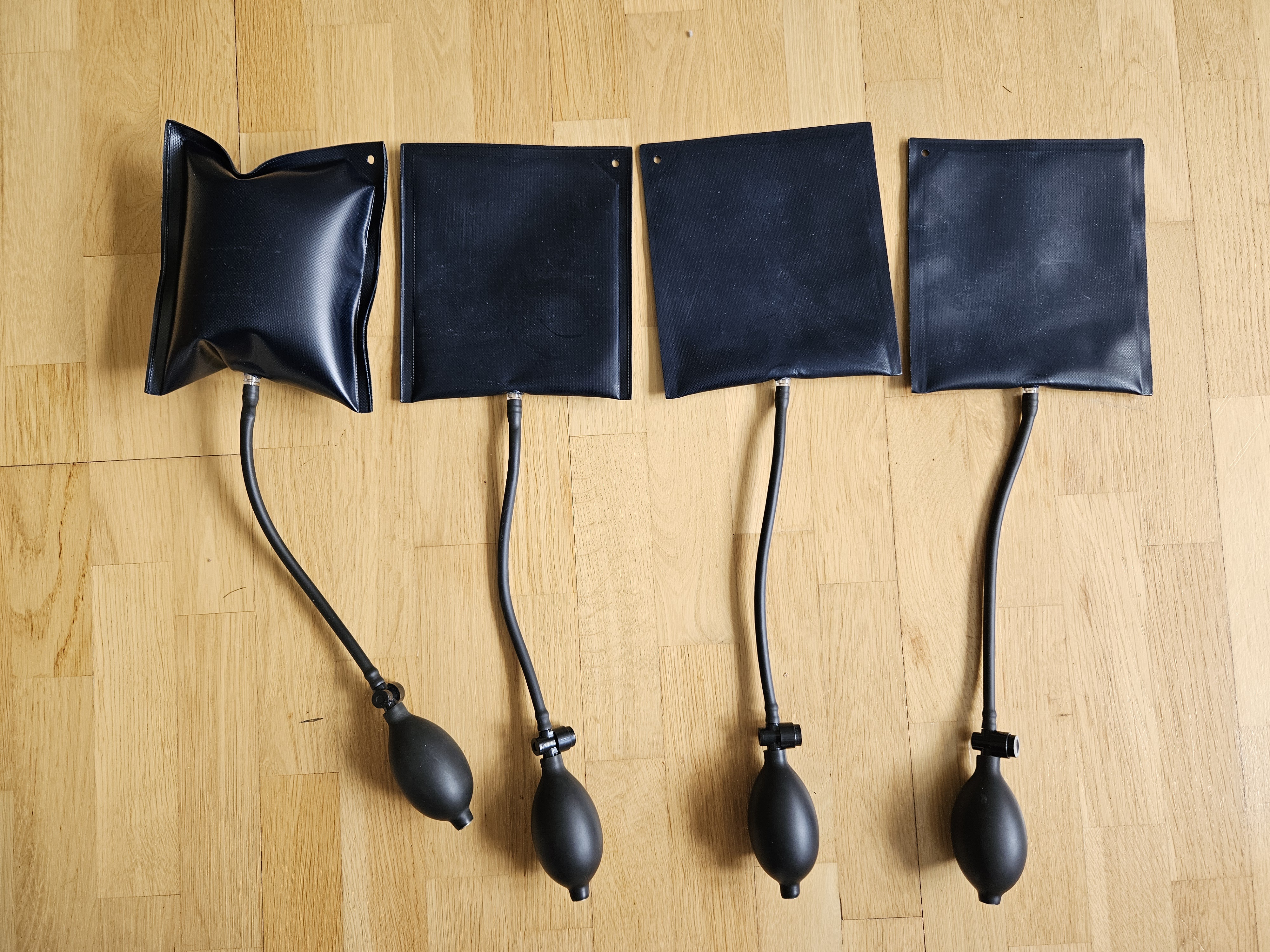 4 st monteringskuddar / lyftkuddar