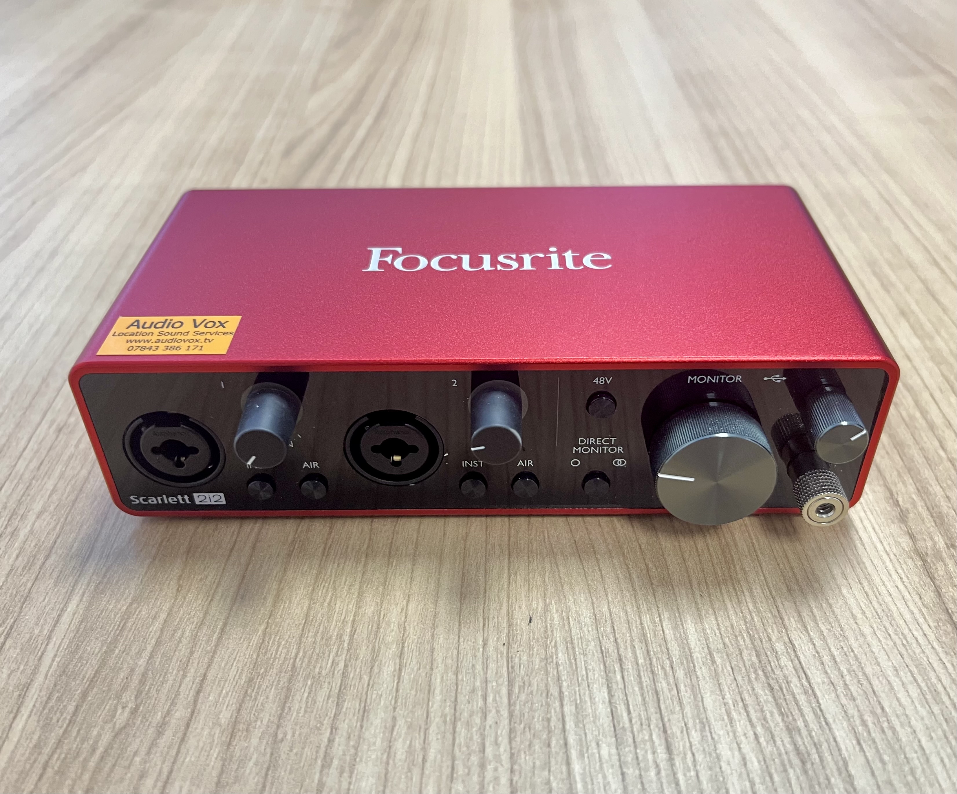 Focusrite scarlett 2i2