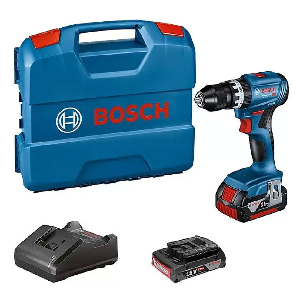 Bosch gsb 18v-55 professional slagborr/skruvdragare – kraftfull & pålitlig!