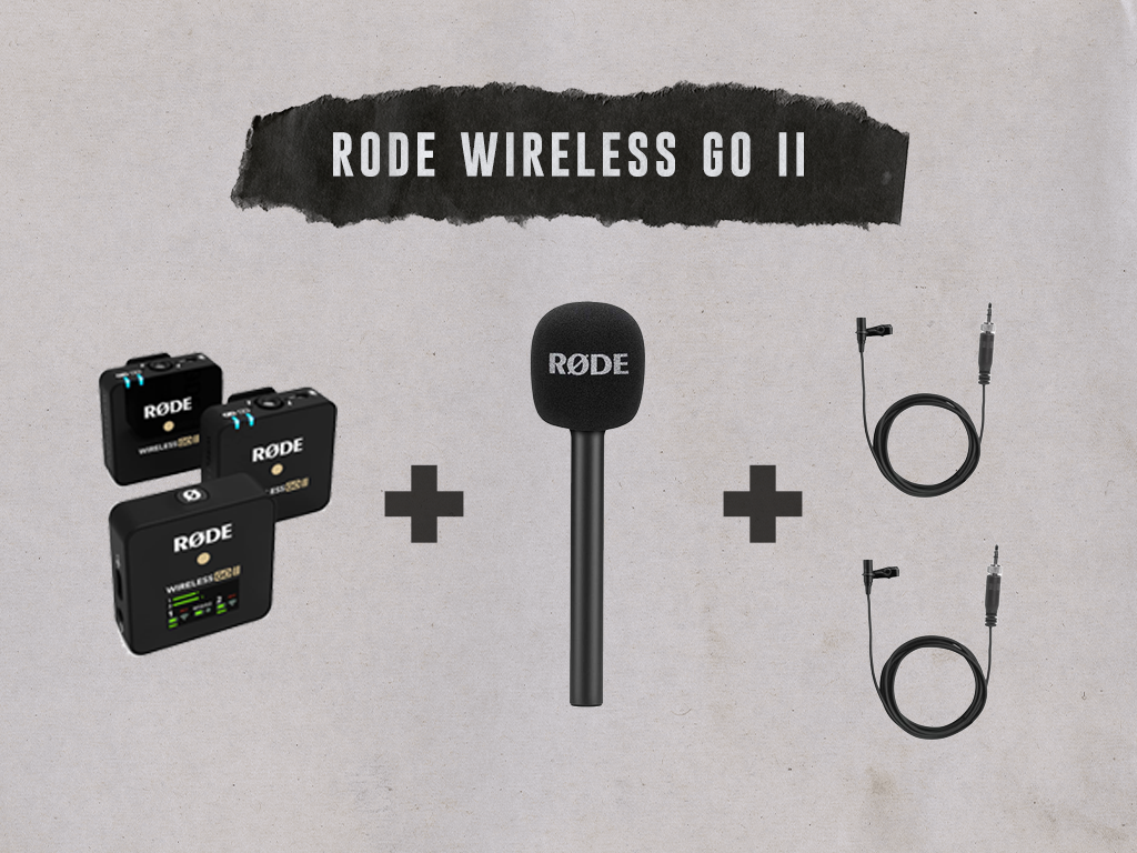 Rode wireless go 2 / rode wireless go ii bundle