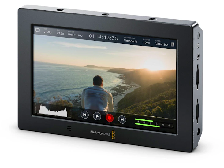 Blackmagic video assist 7" 4k