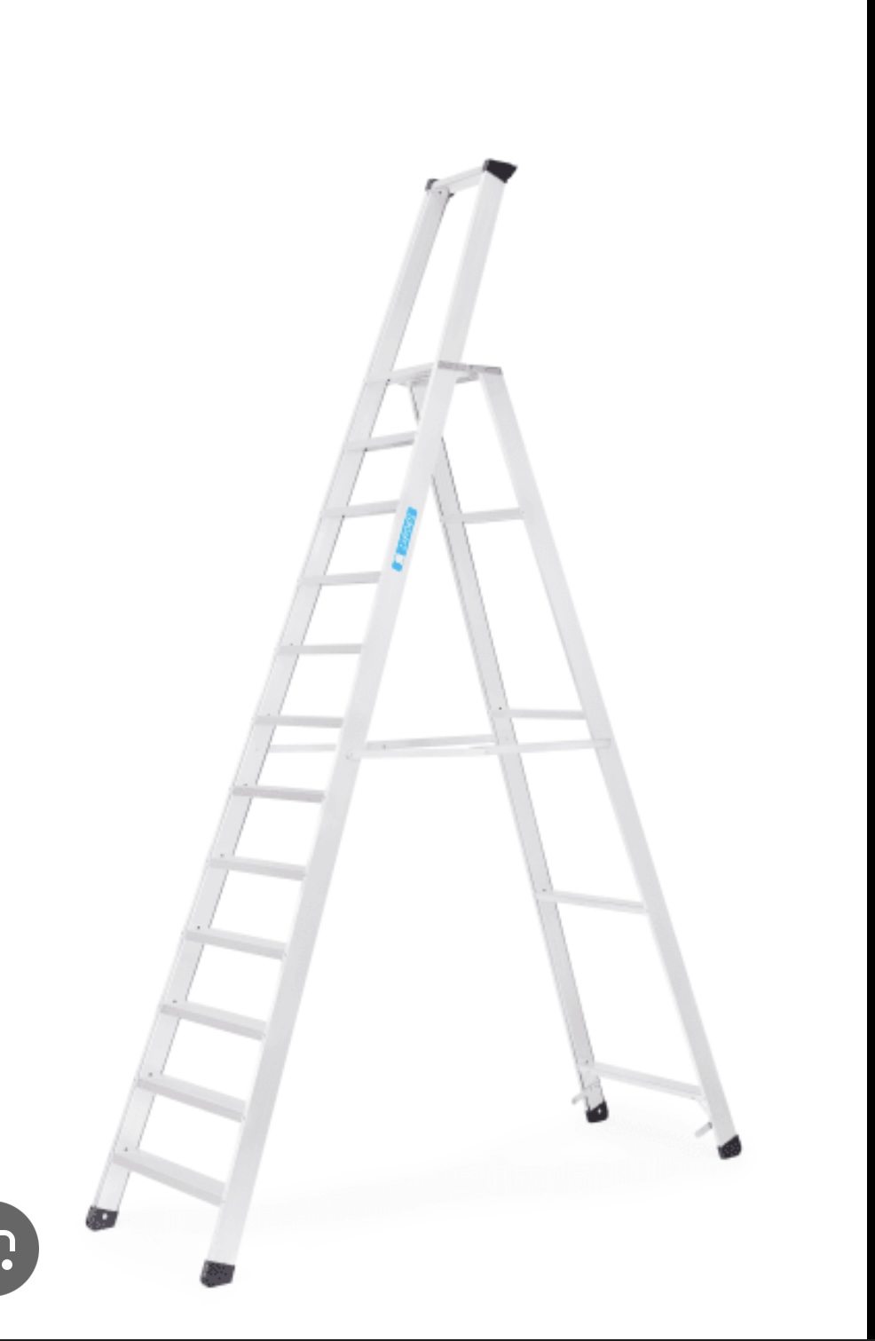 Zarges 12 trinn gardintrapp 