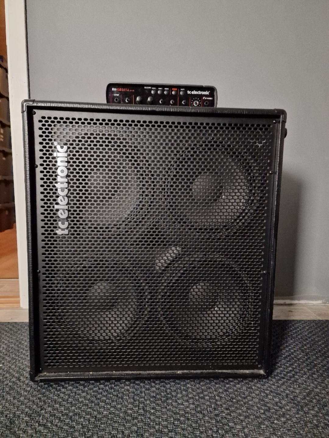 Tc electronix bassforsterker med kabinett 