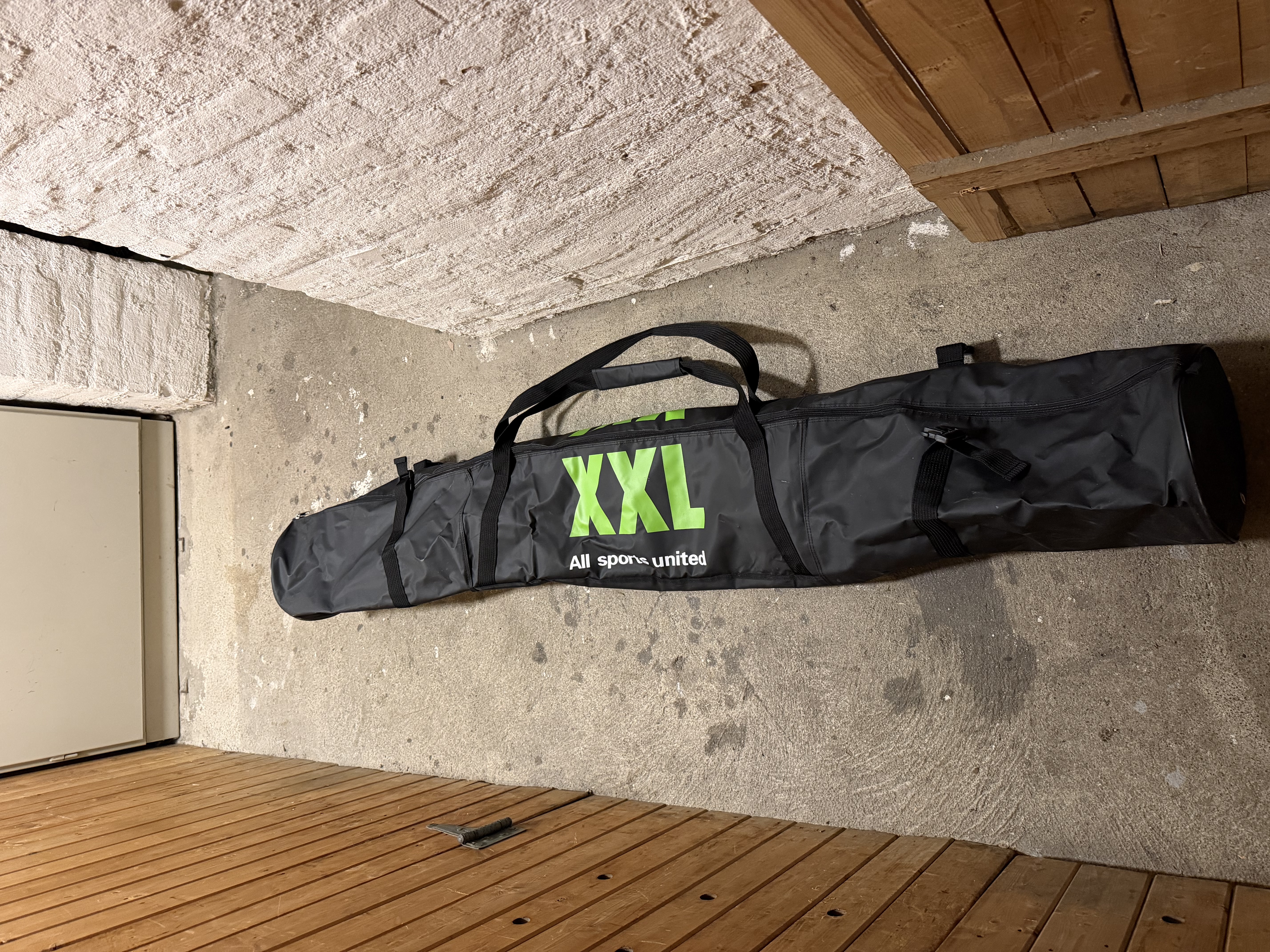 Skibag med padding