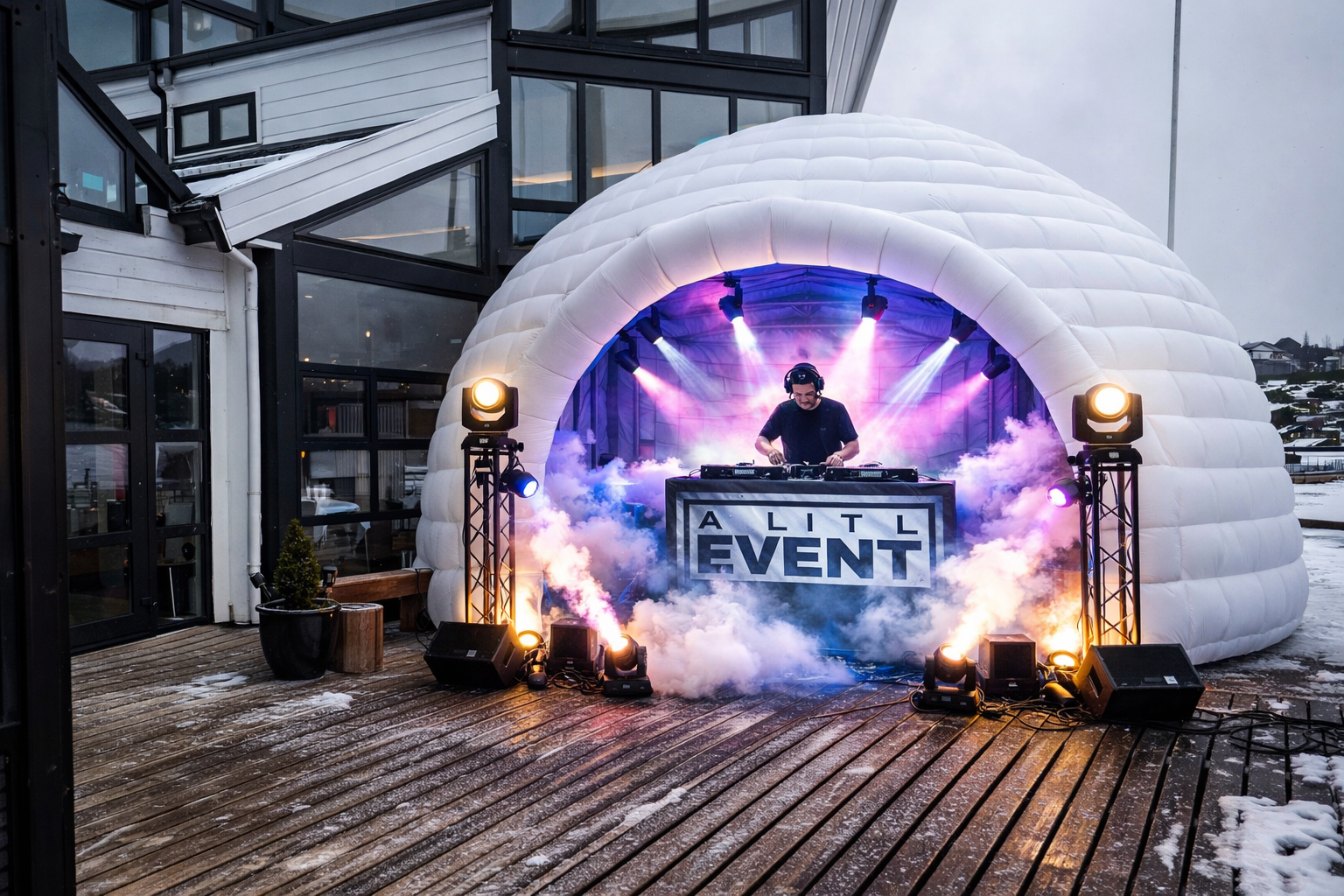 Party dome oppblåsbar