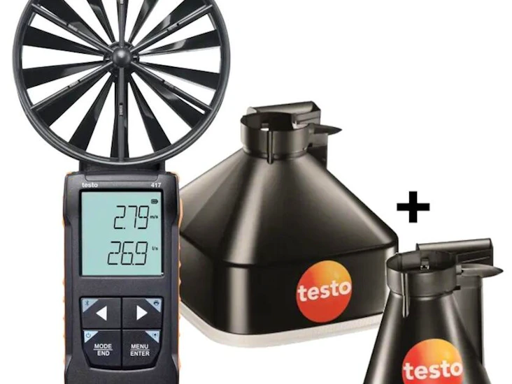 Testo 417 inkl 2 mätstosar
