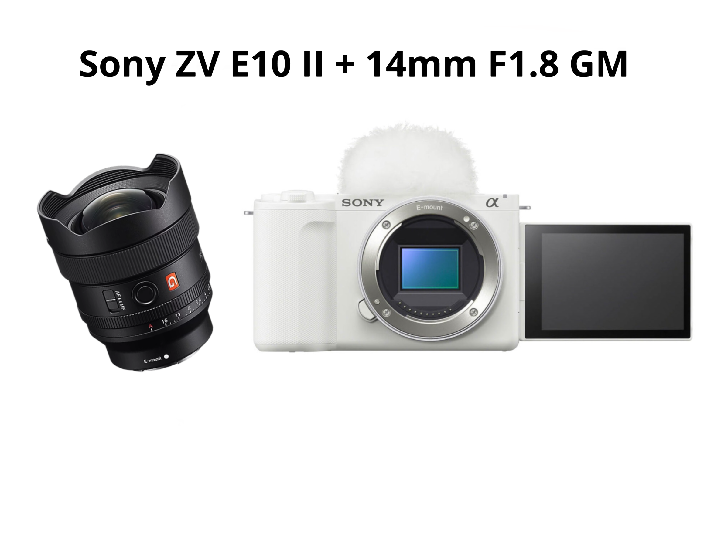 Sony zv e10 ii + 14mm f1.8 gm