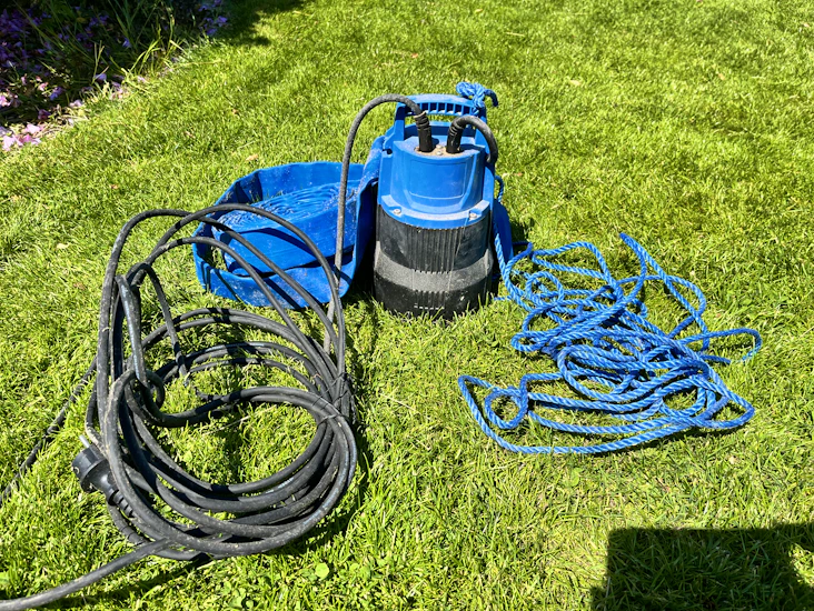 Dränkbar pump / dräneringspump 7000 l/h