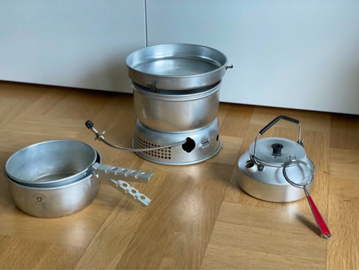 Komplett trangiakök inkl kaffekanna