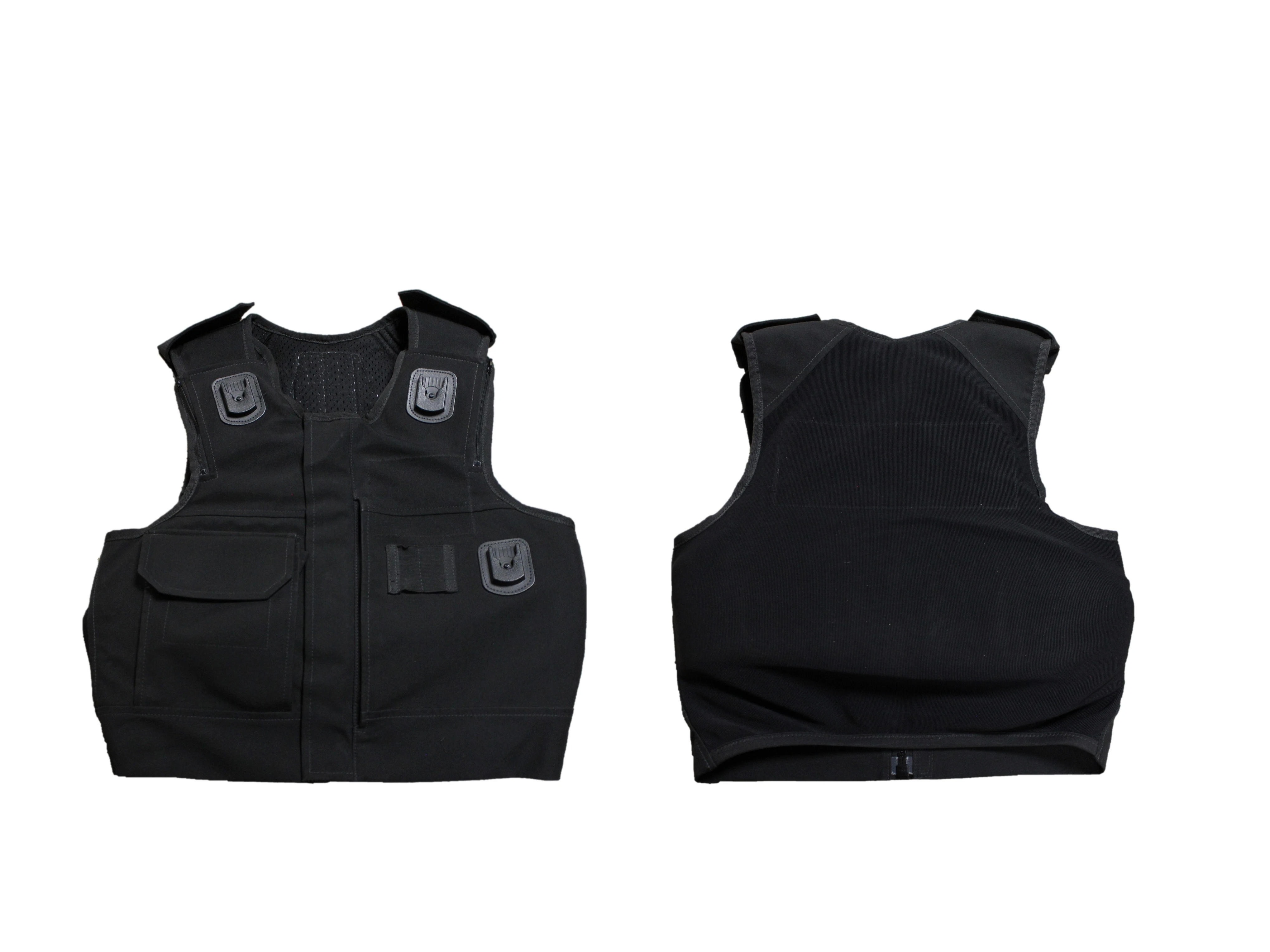 Stab proof vest m mens, no marking branding prop military police 