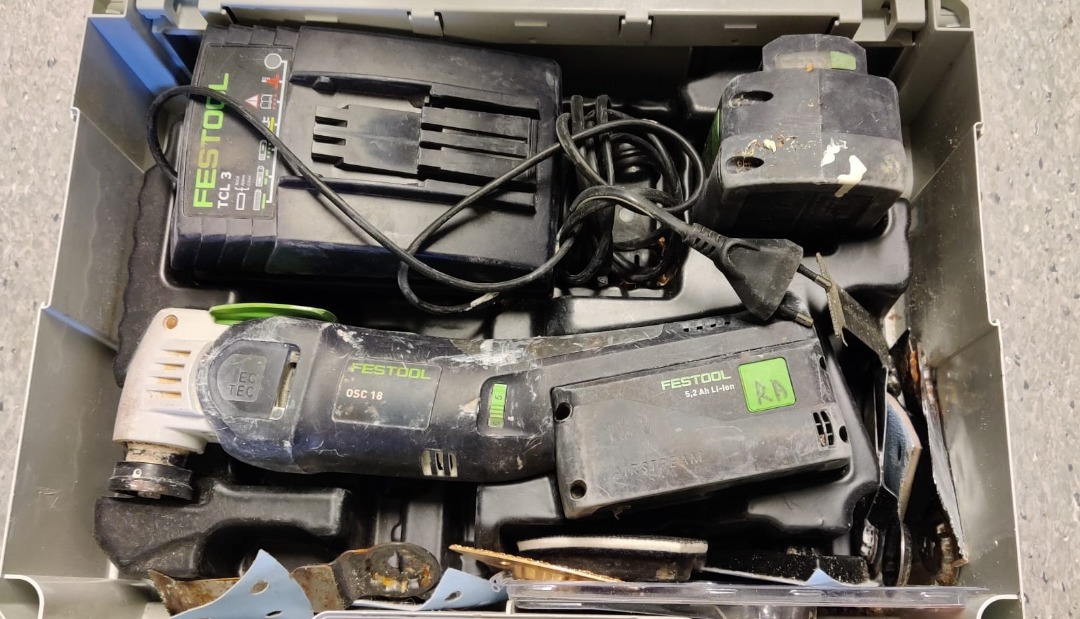 Multitool festool osc 18 cordless oscillator