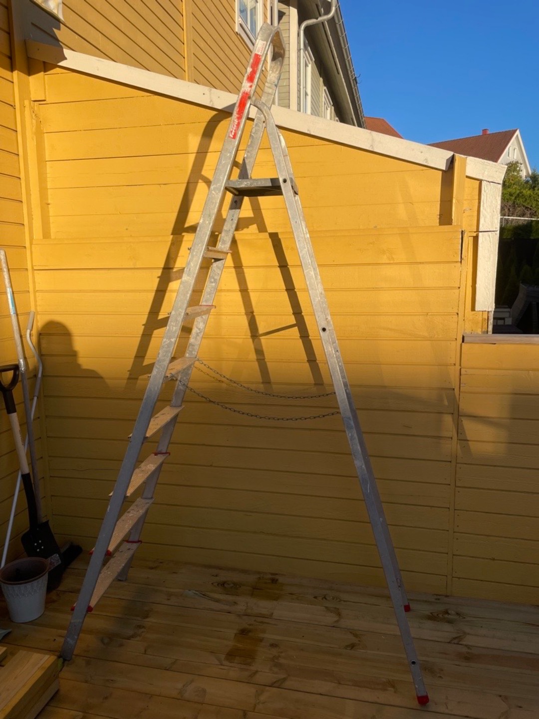 Trappestige/gardintrapp