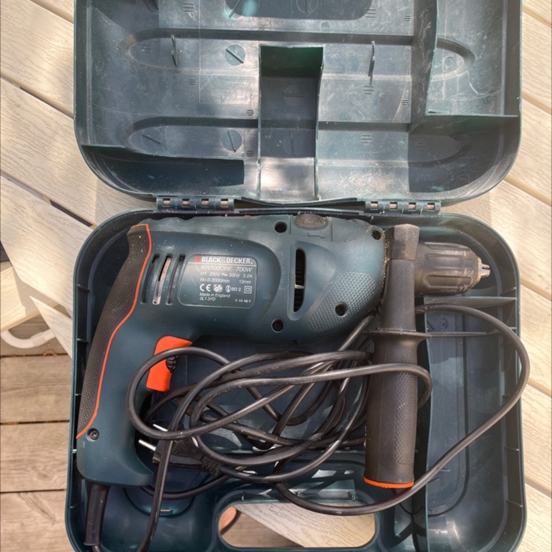 Black + decker slagborr