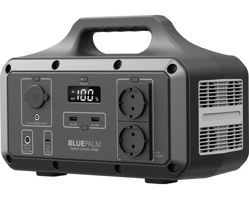 ⭐ kraftfull power station 800w - 518wh