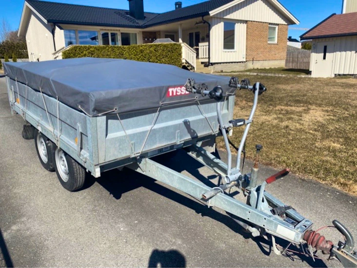 Tysse 2000kg og 50cm karmer