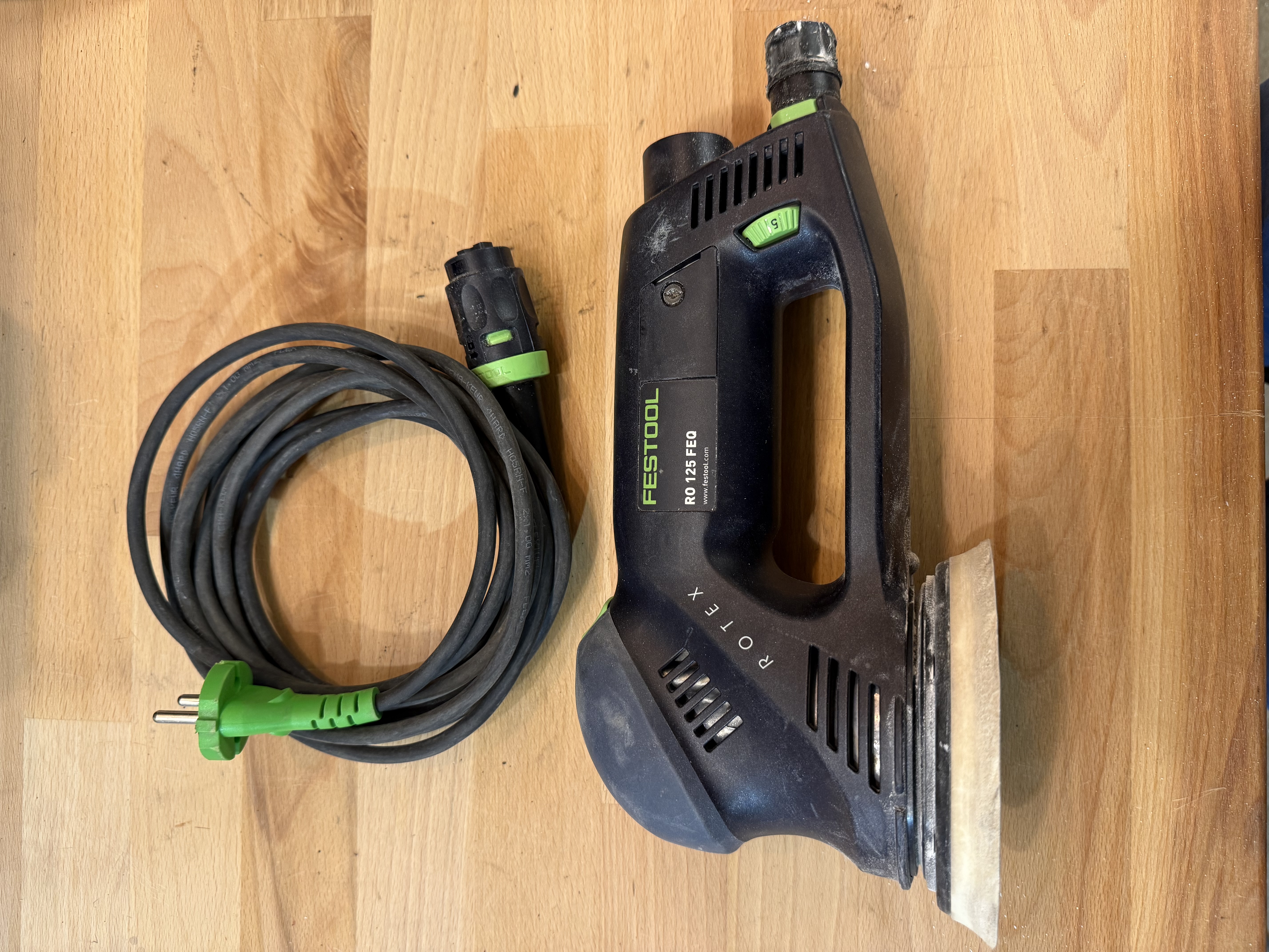 Festool slipmaskin - en proffs maskin. 