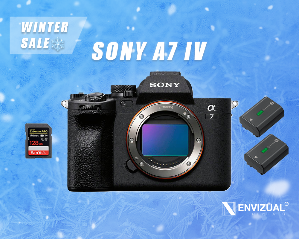 Sony a7iv a74 mirrorless dslr camera body (a7 iv)  + 2 batteries ⓑ
