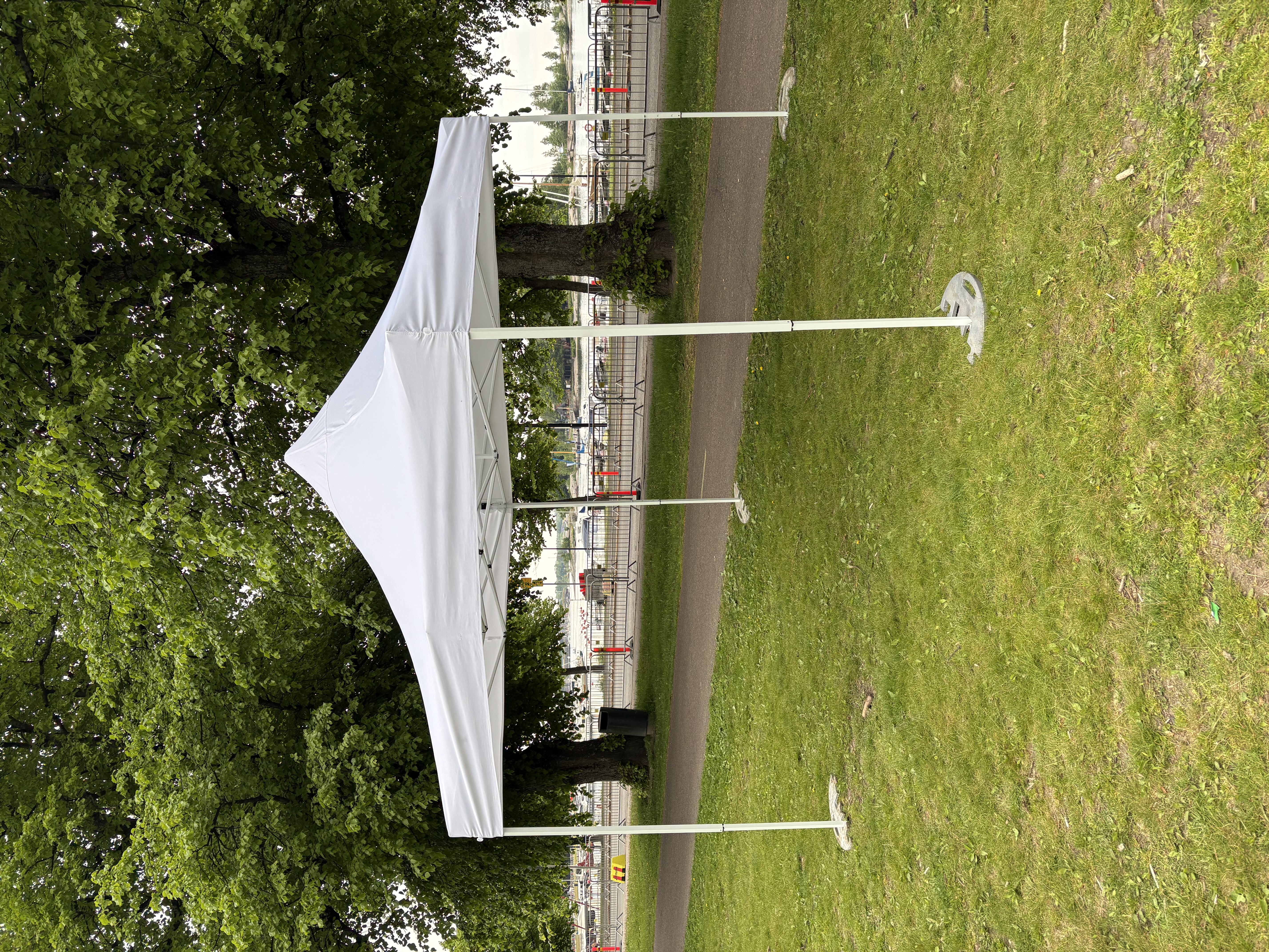Juhlateltta 3x3m - helppo pystytys