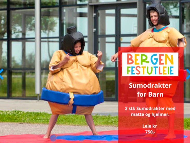 Sumodrakter for barn