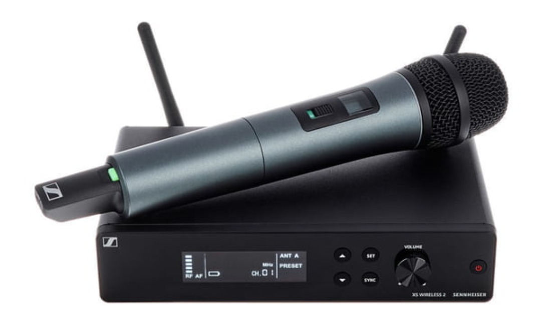 Trådlös sångmikrofon