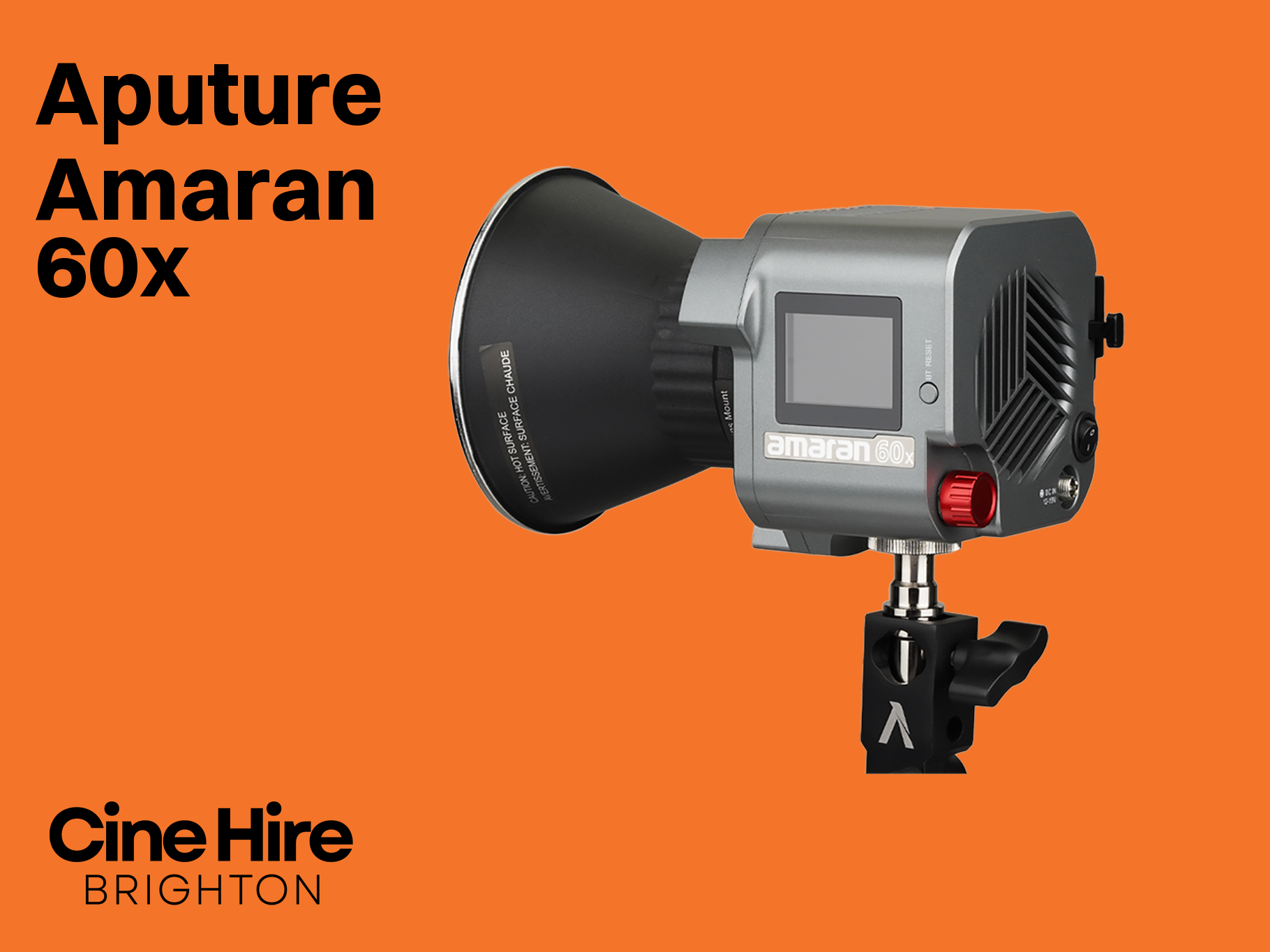 Aputure amaran 60x bi-colour led light