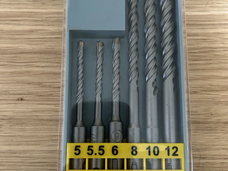 6stk betongborsett sds+