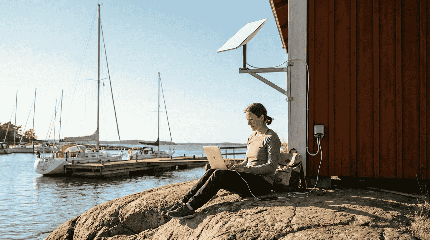 Starlink satelliittimodeemi 250€/vko