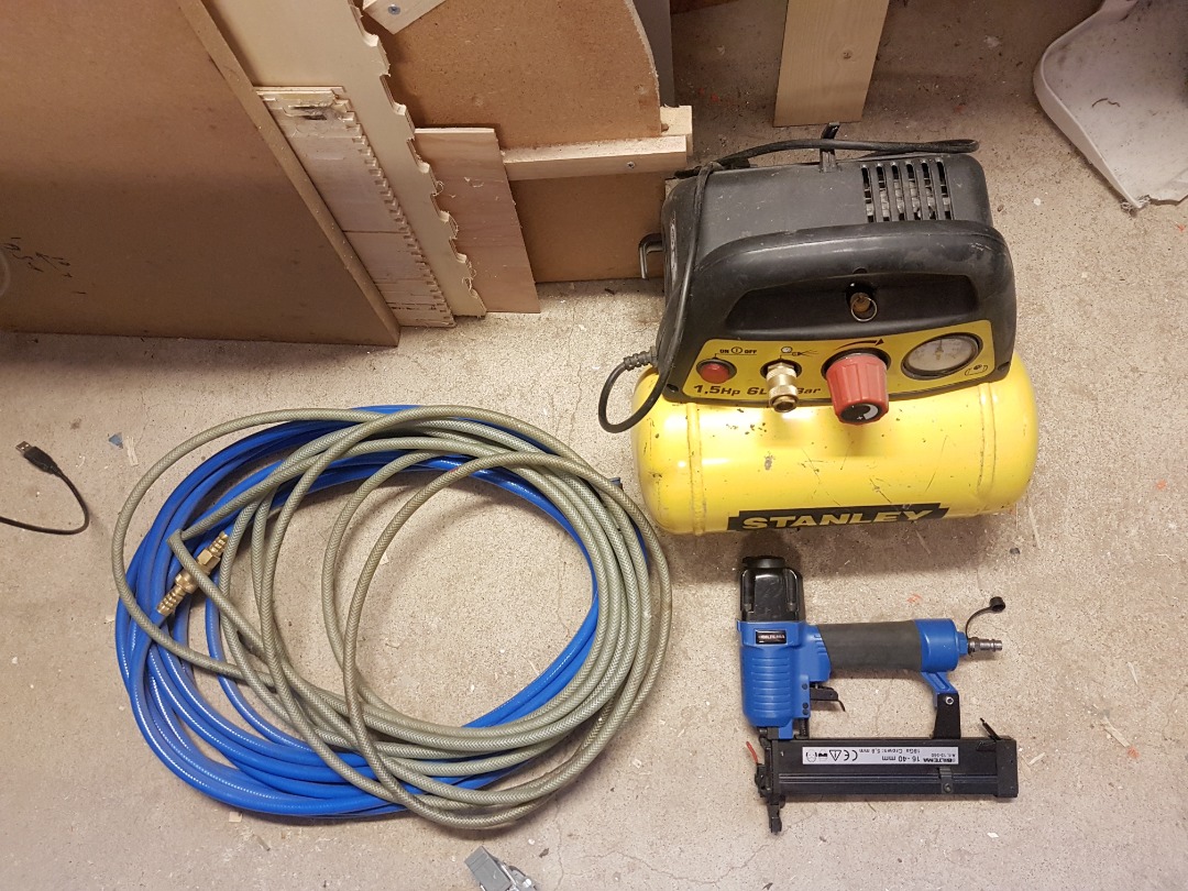 Spikpistol med kompressor