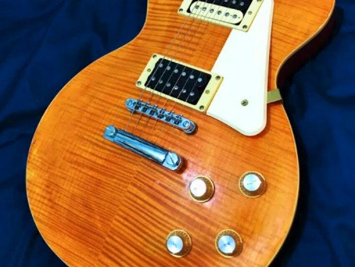 Epiphone les paul standard marc bolan customised