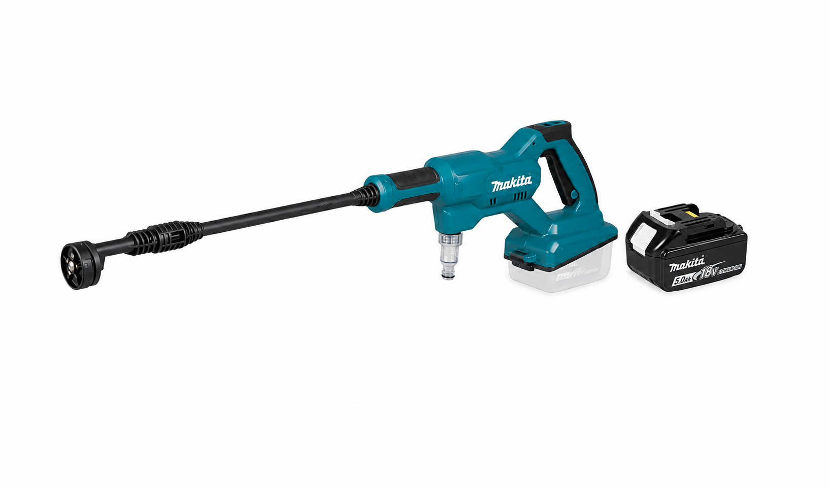Makita dhw180z cordless pressure washer + charged battery