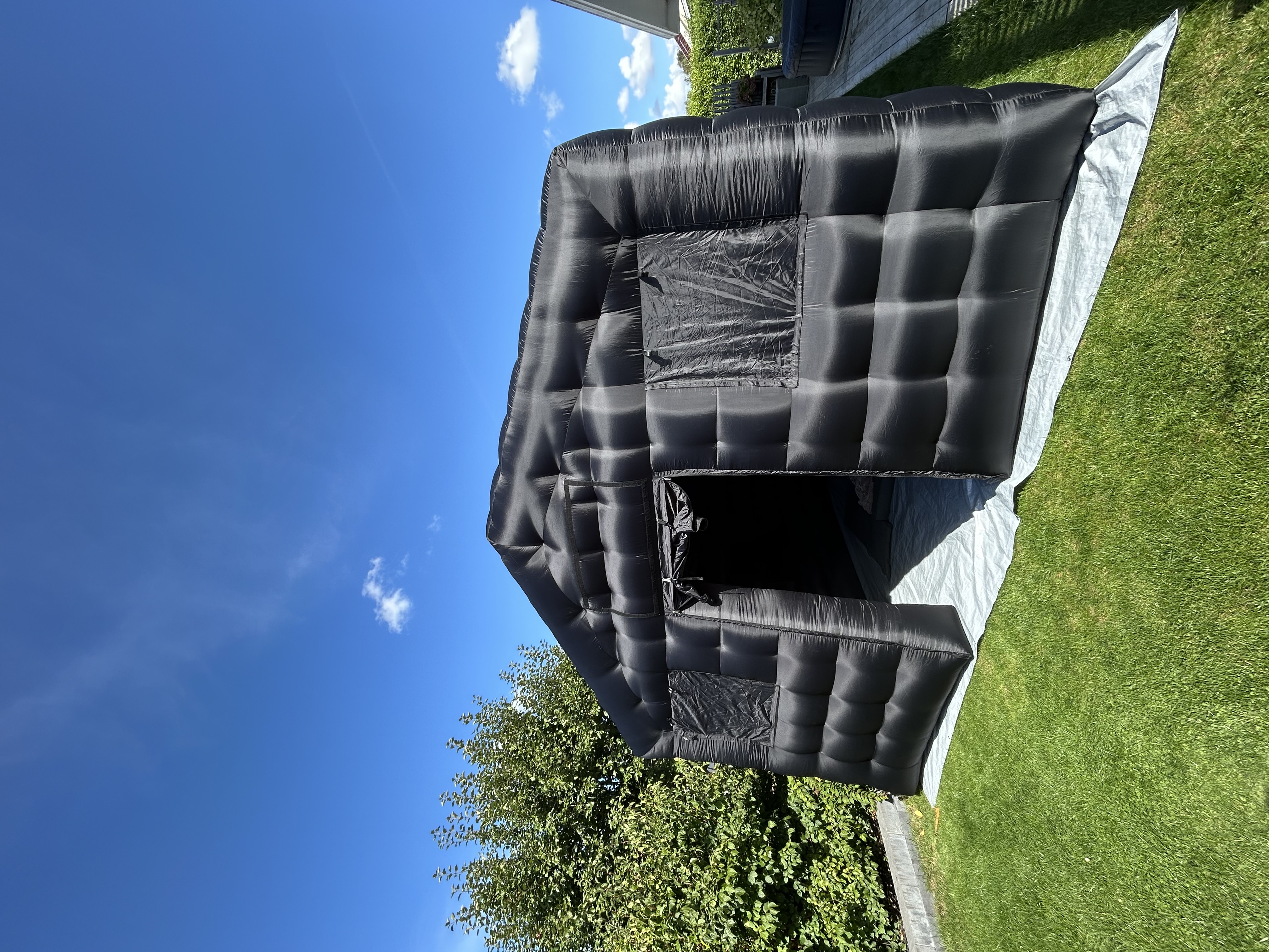 Uppblåsbar nattklubb.