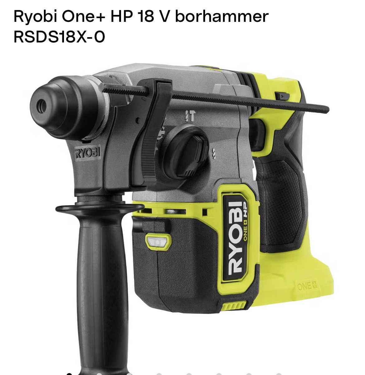 Ryobi one+ hp 18 v borhammer rsds18x-o