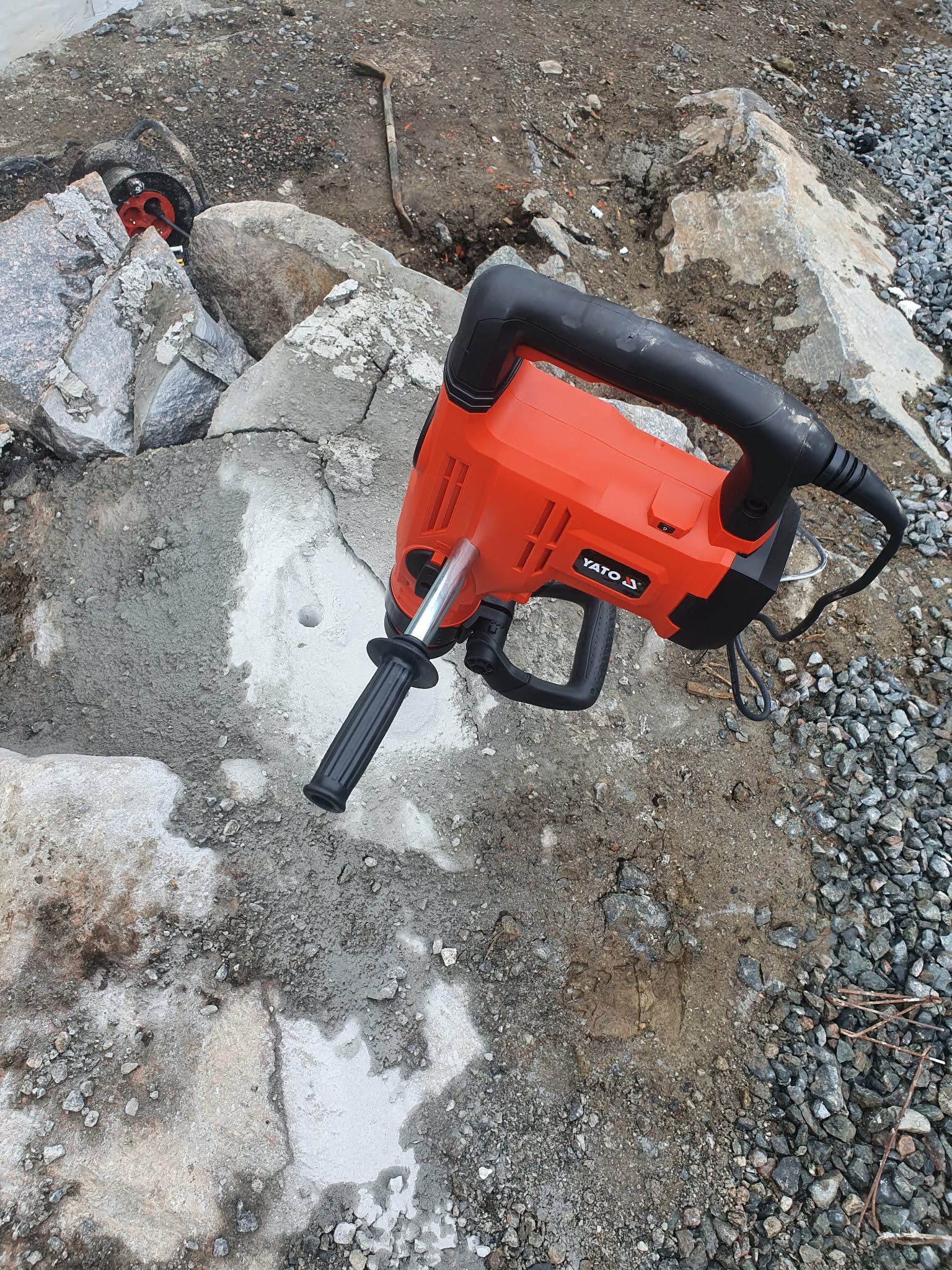 Sds-max boring og tvanger hammer 1600w 25j 12kg