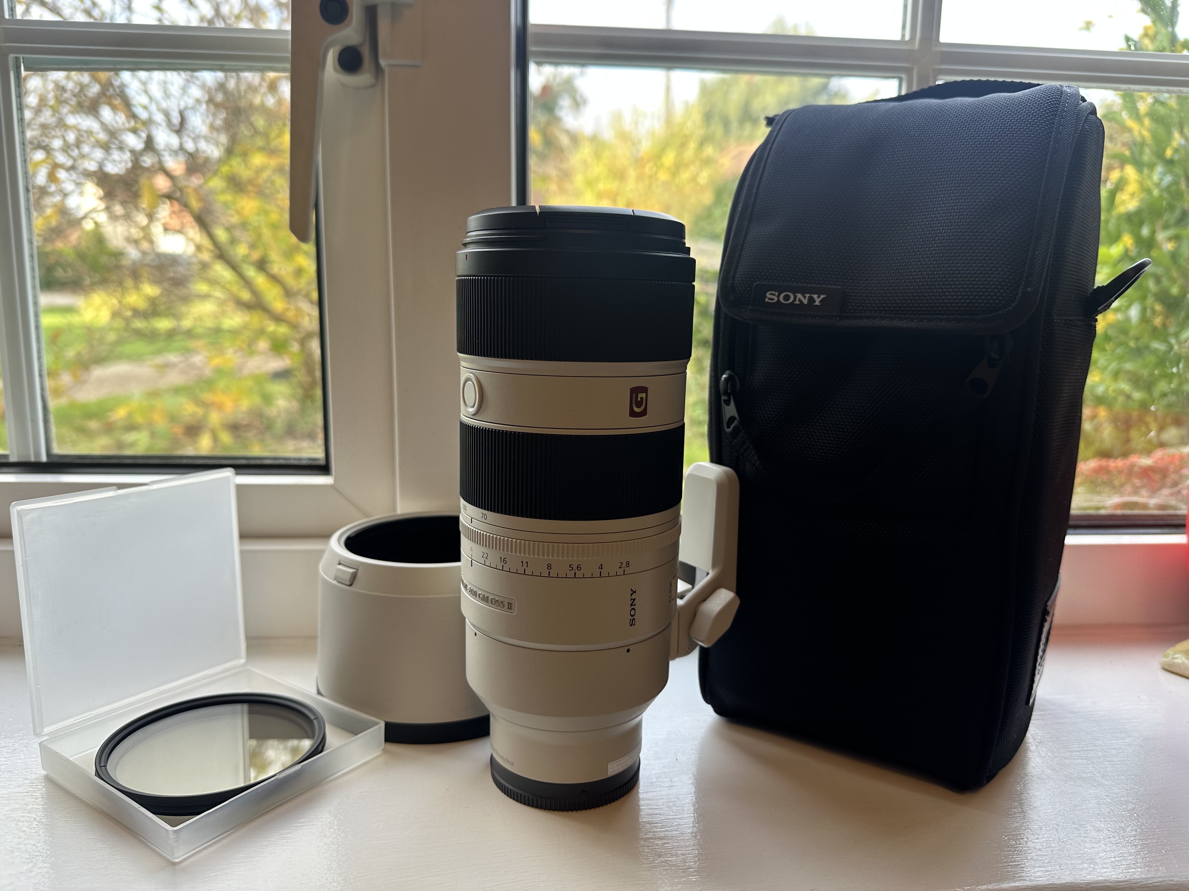 Sony fe 70-200mm f2.8 g master oss ii lens