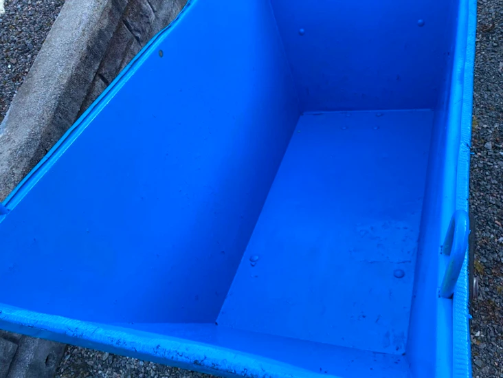 Tralle til transport av avfall