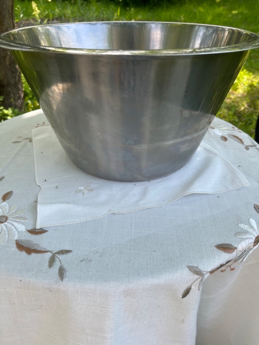 Rostfria skålar - beredning