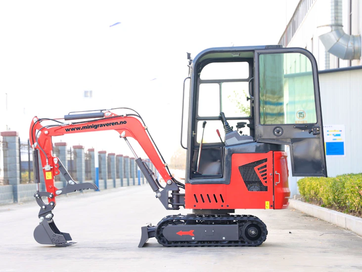 Leie minigraver – perfekt til hage, drenering og småprosjekter 🌱🚧
