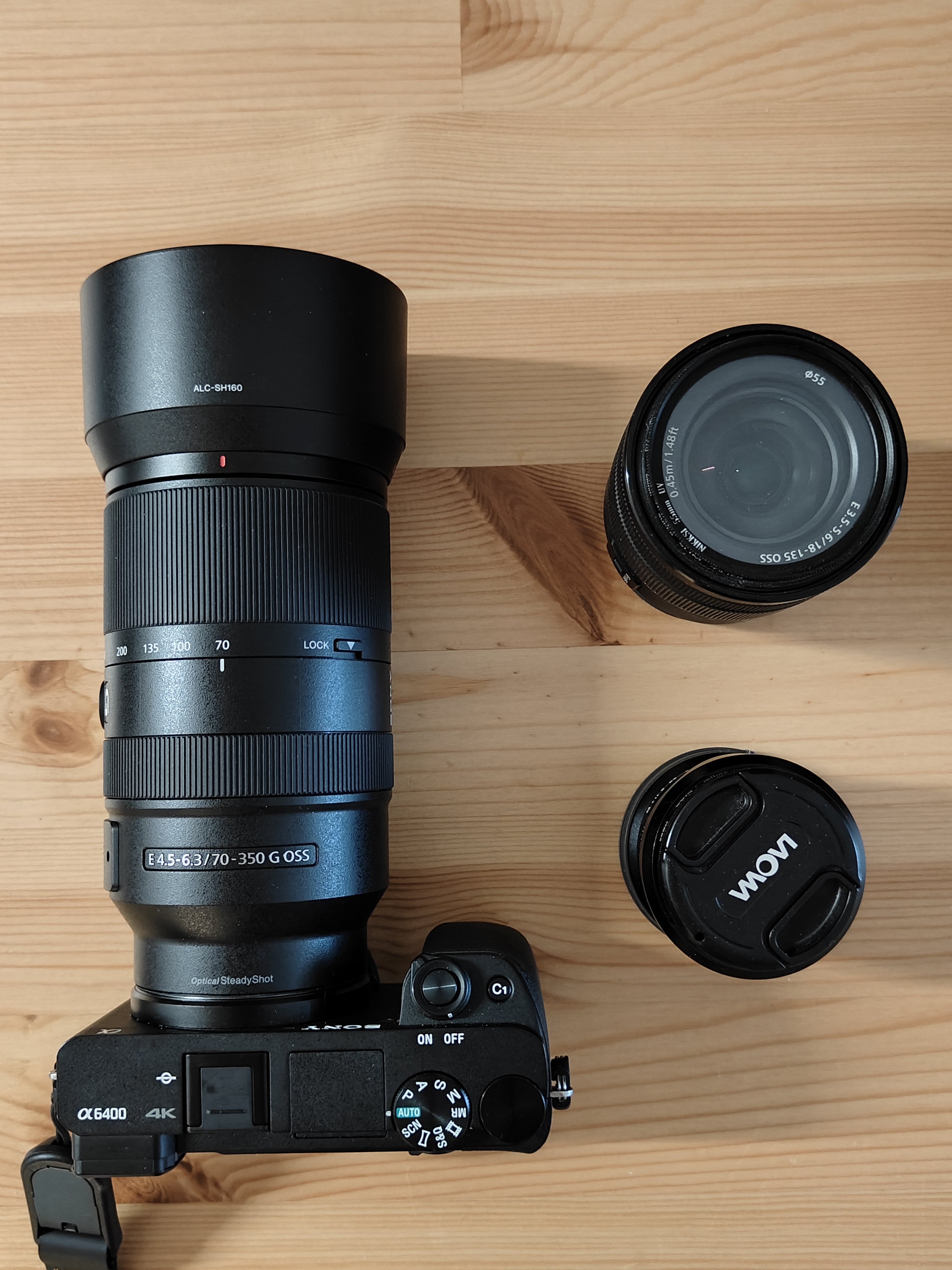 Sony e-mount lens