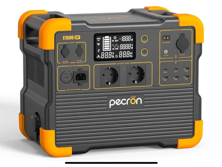 Kraftfull portabel power station, pecron e1500lfp