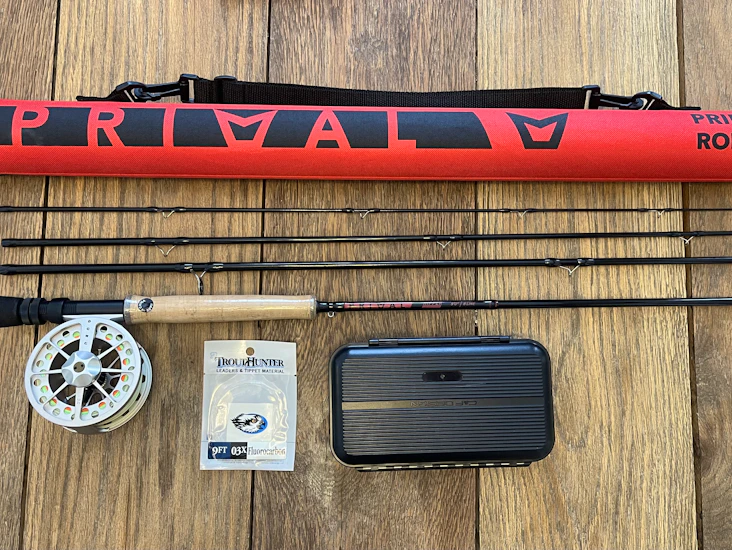 Fluefiske en-hånds sjøørett