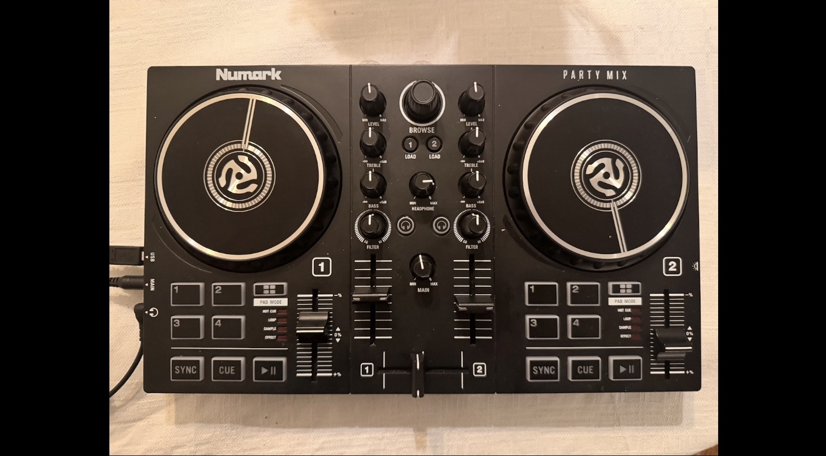 Numark party mix ii – dj-set för uthyrning