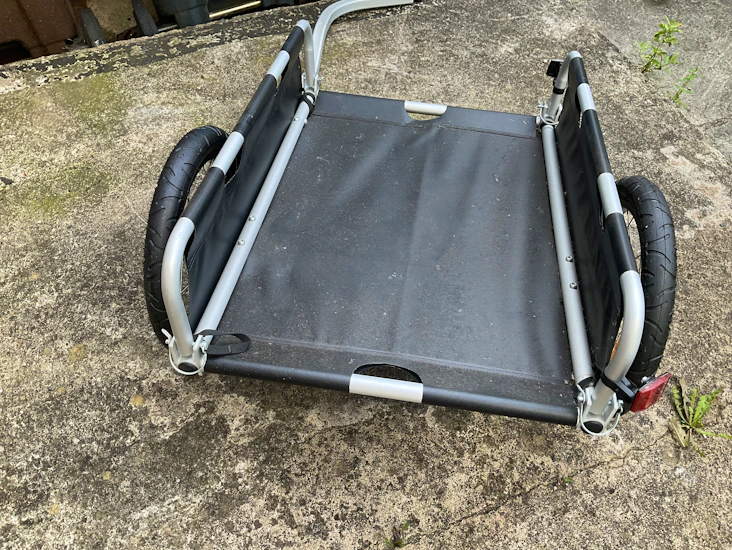 Burley flatbed trailer