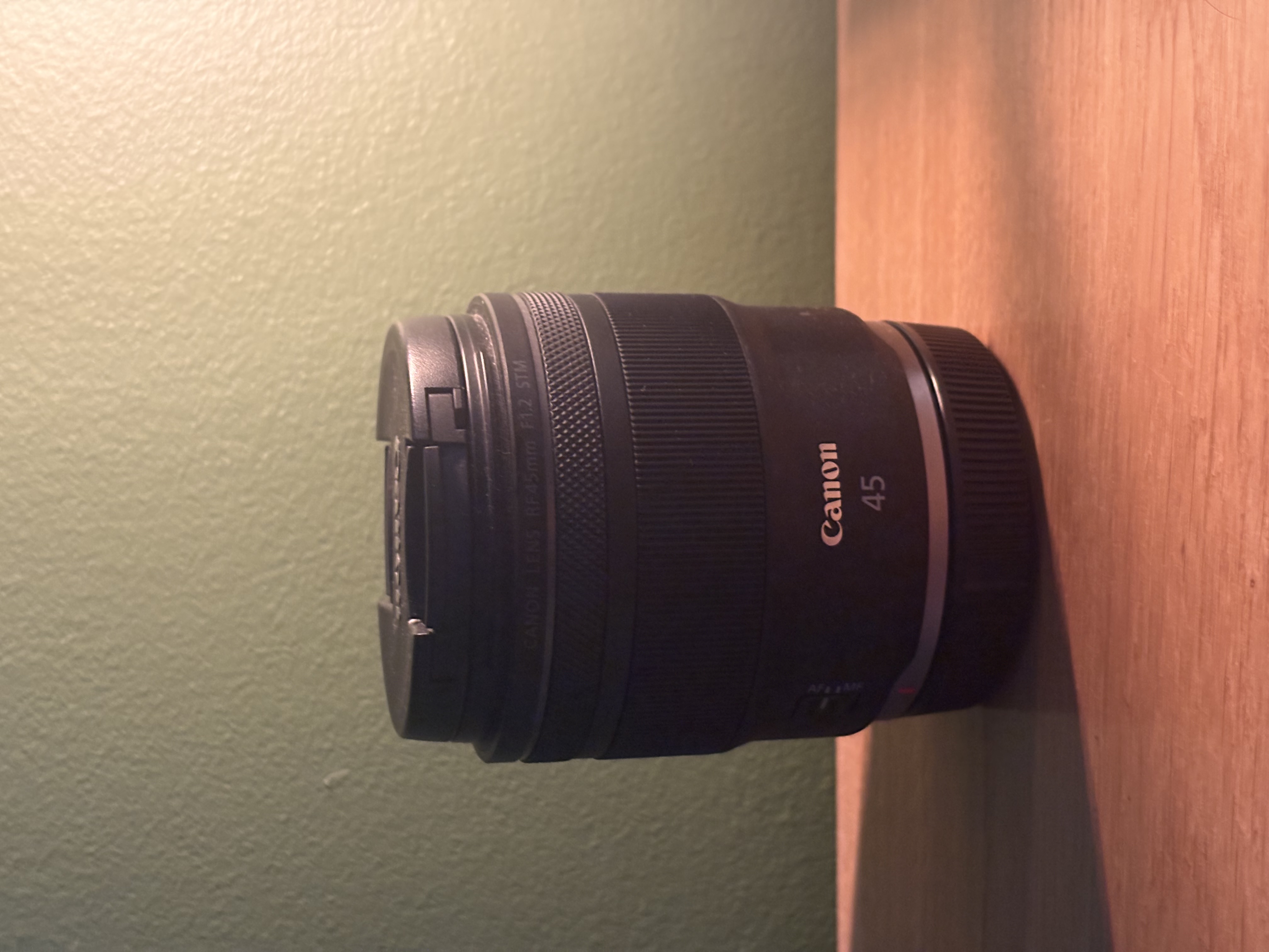 Canon rf 45mm f/1.2 stm