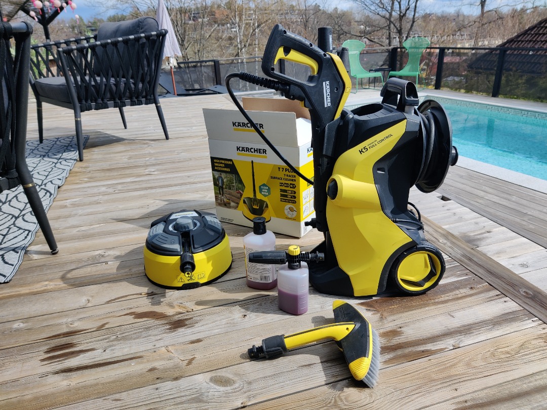 Kärcher k5 permium inkl terasstvättsborste