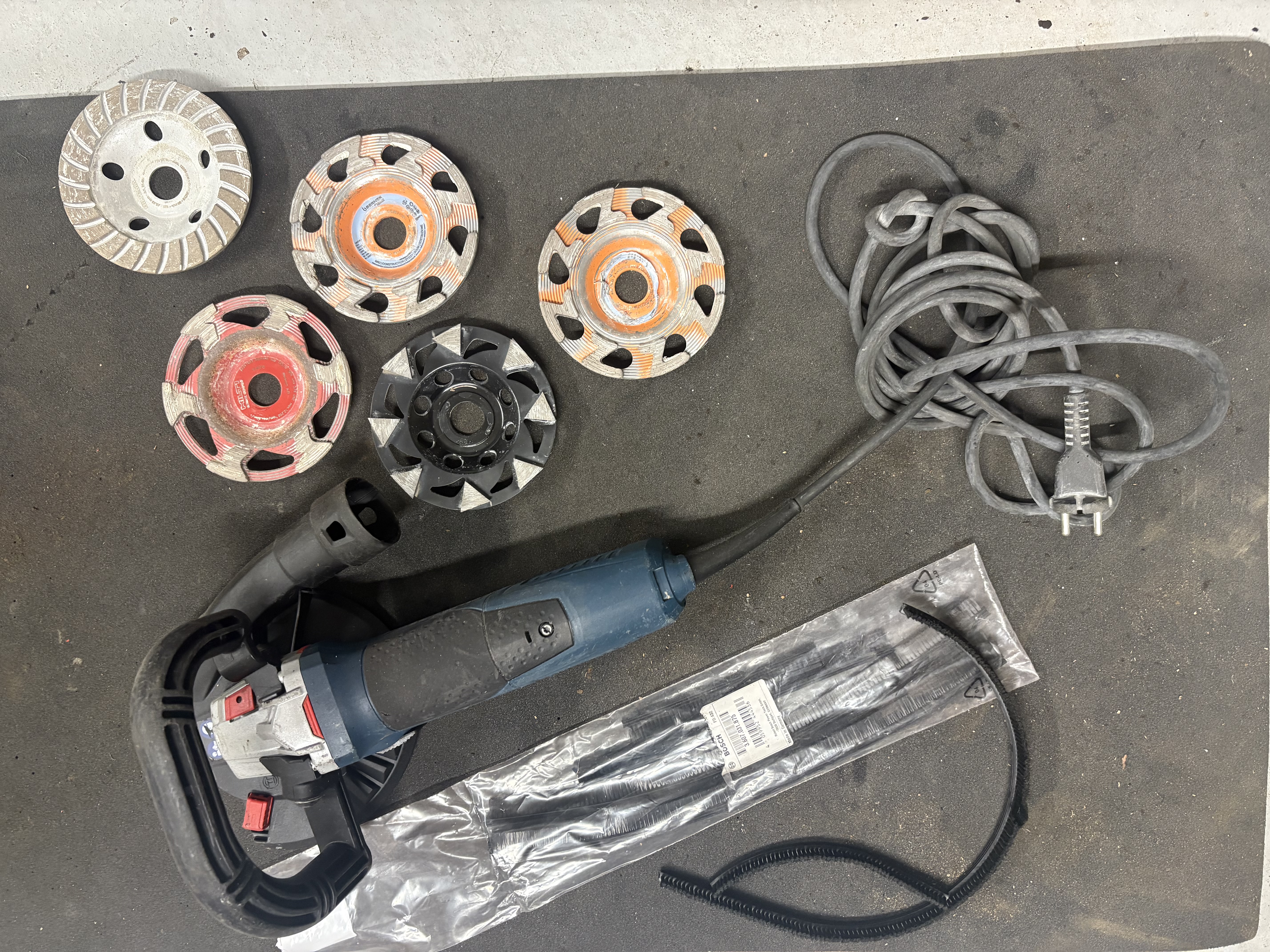 Bosch gbr 15 cag betongsliper