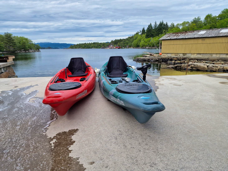 2x seabird lunar 12 sit on top kajakk